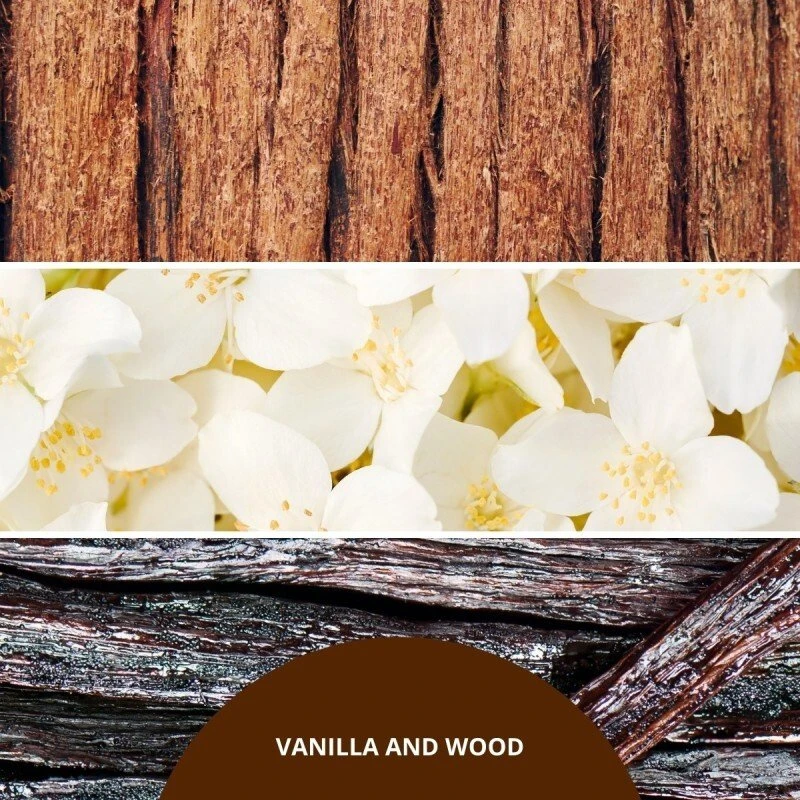 Drėkintuvas Reed Diffuser 100 ml VANILLA & WOOD MILLEFIORI