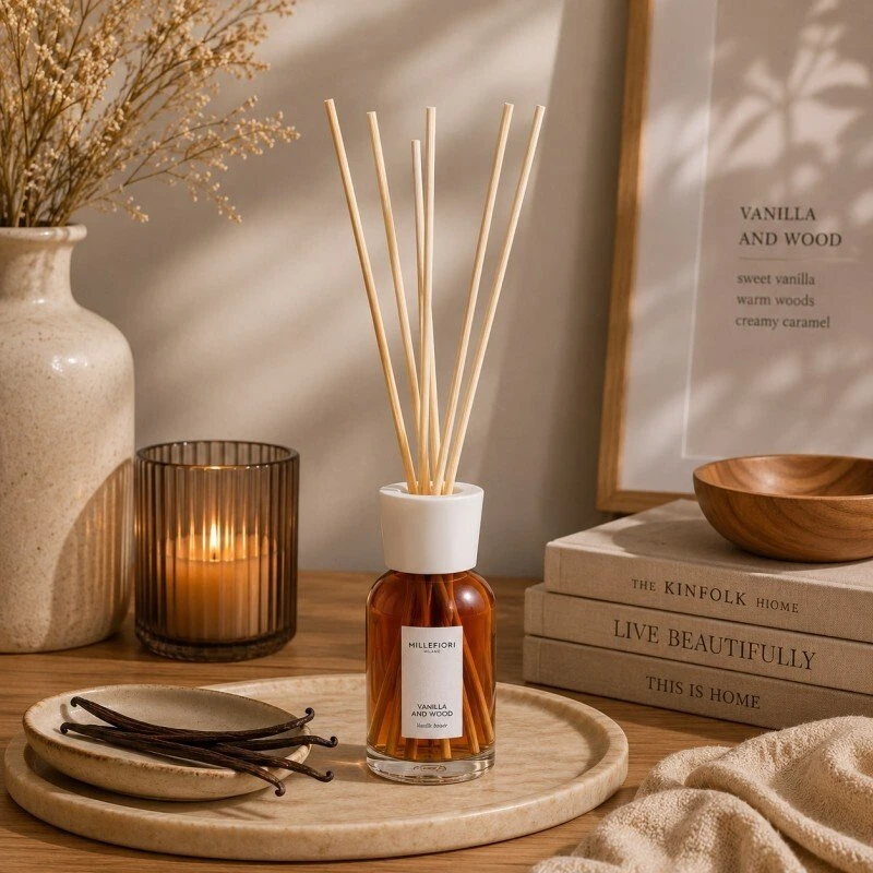 Drėkintuvas Reed Diffuser 100 ml VANILLA & WOOD MILLEFIORI