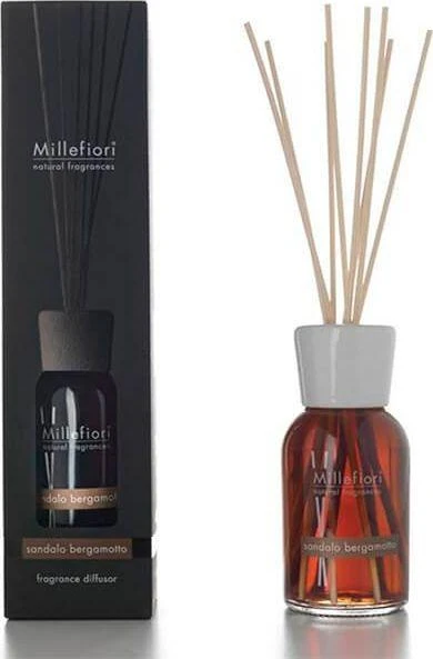 Millefiori Milano Aromatinis difuzorius Natura l Sandalmedis ir bergamotė 100 ml