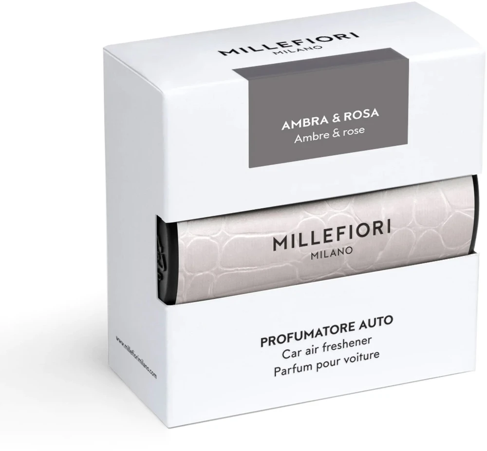 Car Air Freshener Baltas AMBRA & ROSA MILLEFIORI