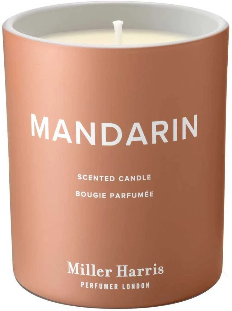 Miller Harris Mandarin 220g žvakė rudame indelyje