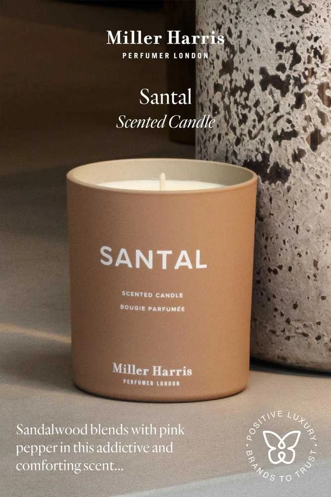 Miller Harris Santal kvapioji žvakė, 220 g