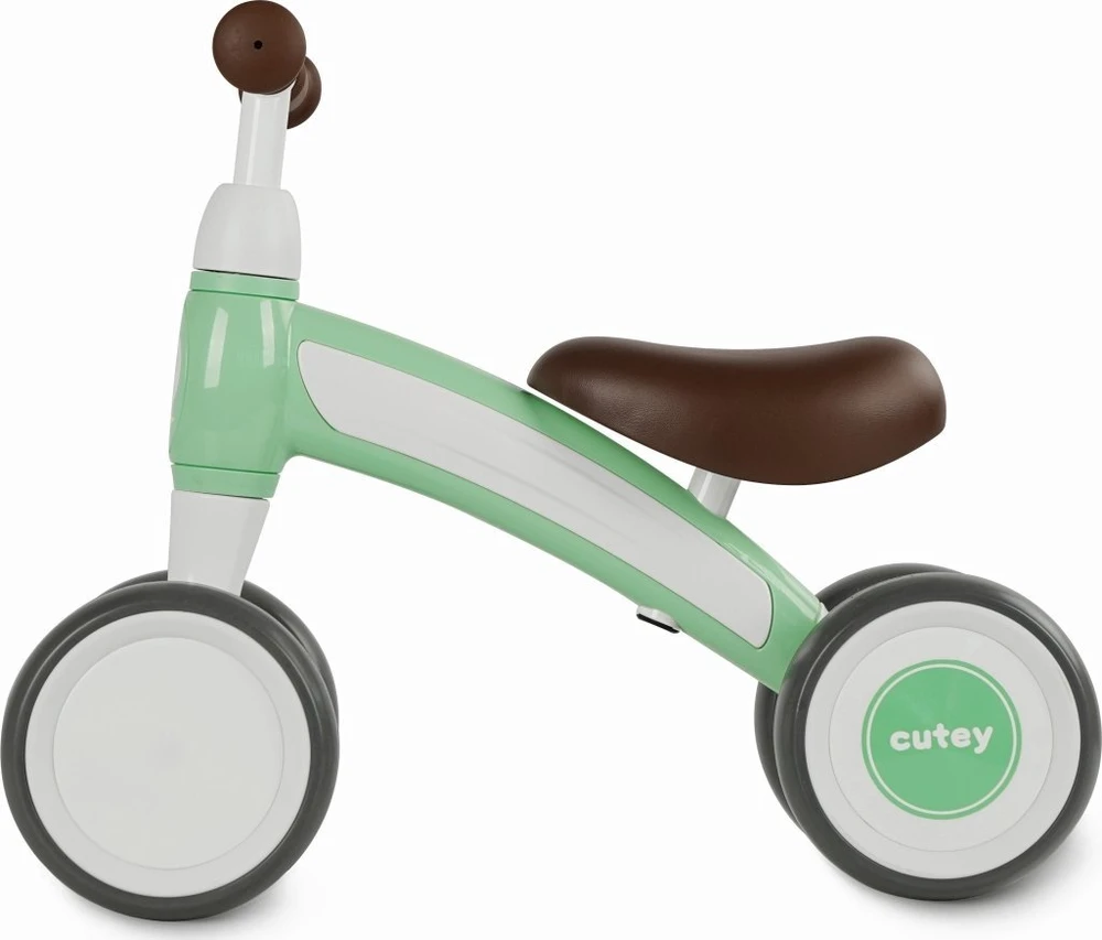 Milly Mally Cutey Retro žalias balansinis dviratukas šonu