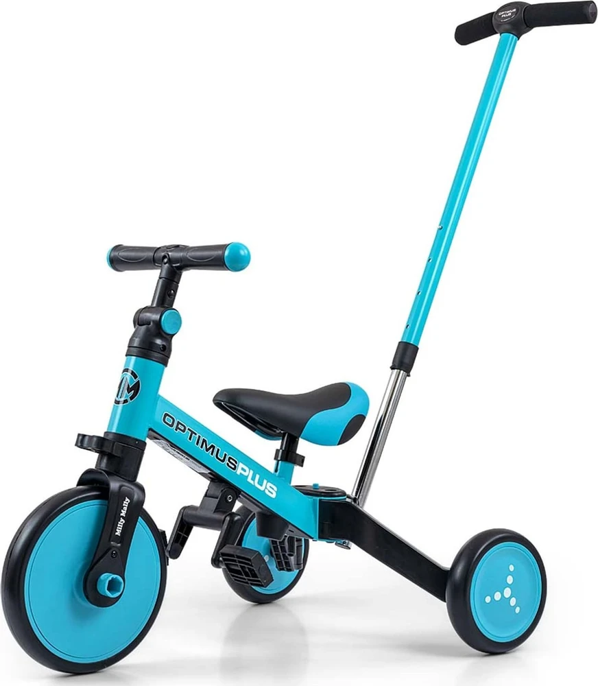 Milly Mally 4-in-1 Optimus Plus dviratukas vaikams