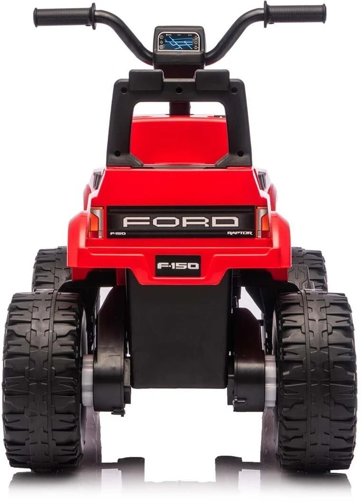 Ford F-150 Raptor Milly Mally elektrinis važiuojamas raudonas automobilis