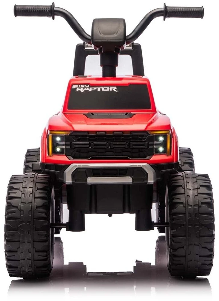 Ford F-150 Raptor Milly Mally elektrinis važiuojamas raudonas automobilis