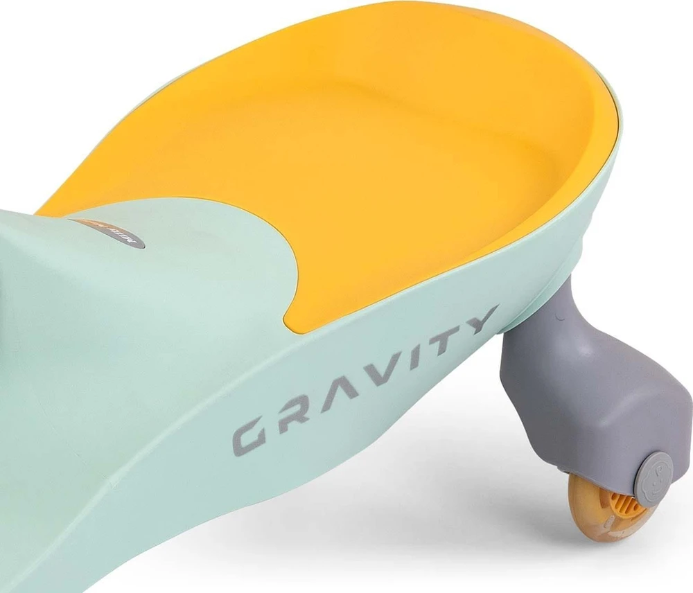 Milly Mally Gravity Lime Geltona Gravity Ride On