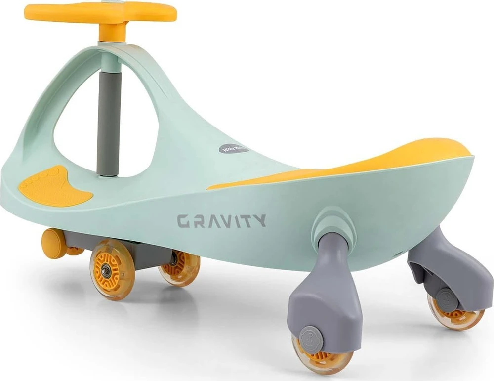 Milly Mally Gravity Lime Geltona Gravity Ride On