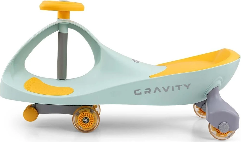 Milly Mally Gravity Lime Geltona Gravity Ride On