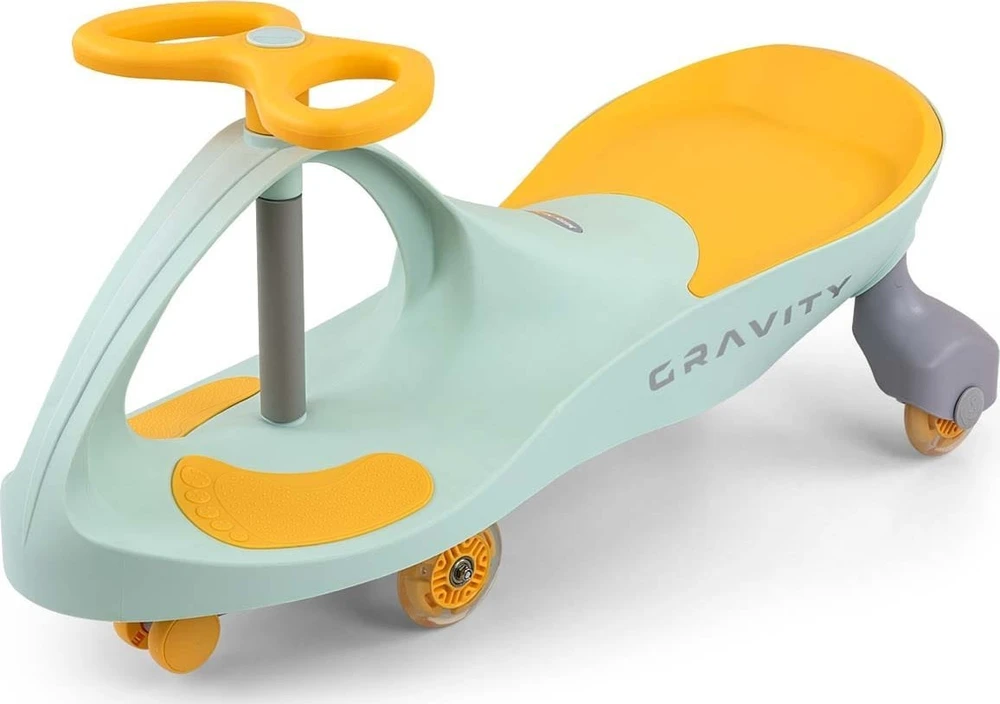 Milly Mally Gravity Lime Geltona Gravity Ride On
