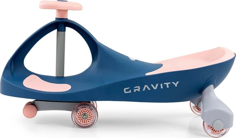 Milly Mally Jeździk „Gravity Ride-On Gravity“, tamsiai mėlyna ir rožinė