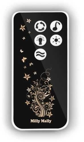 CREAM Lopšys Milly Mally Sweet Melody 4in1Remote Kreminis