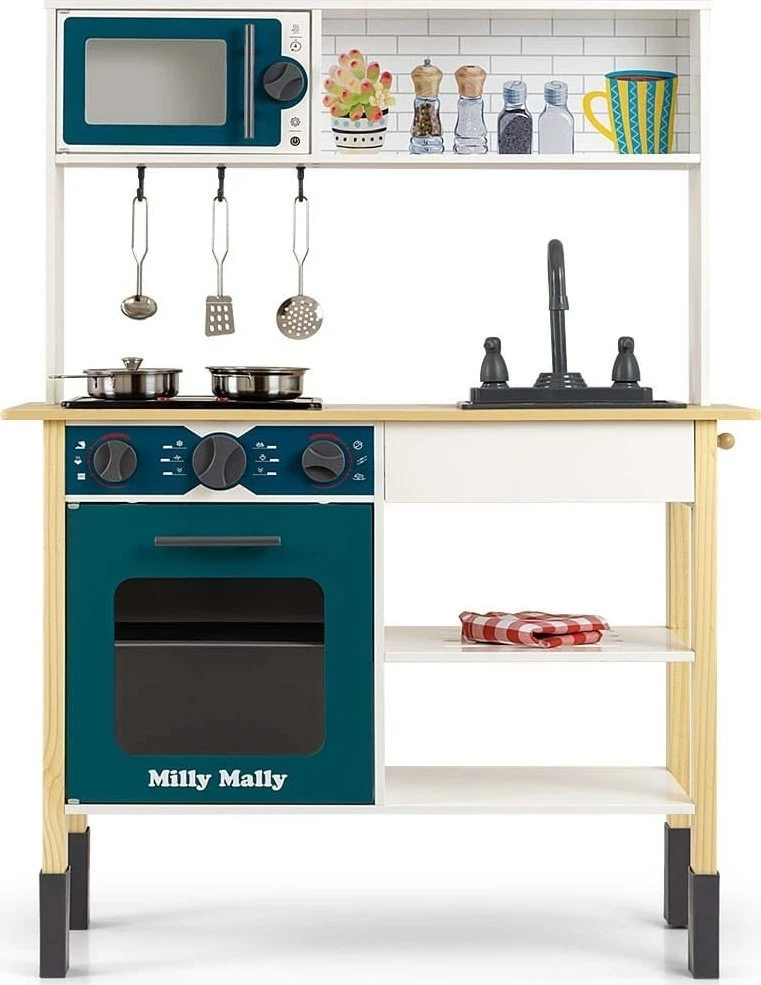 MILLY MALLY medinė virtuvė Astrid Ocean