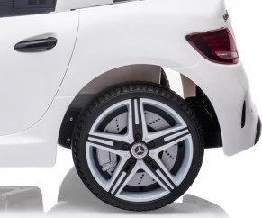 Milly Mally Akumuliatorinis automobilis vaikams „Mercedes-Benz SLC“, baltos spalvos
