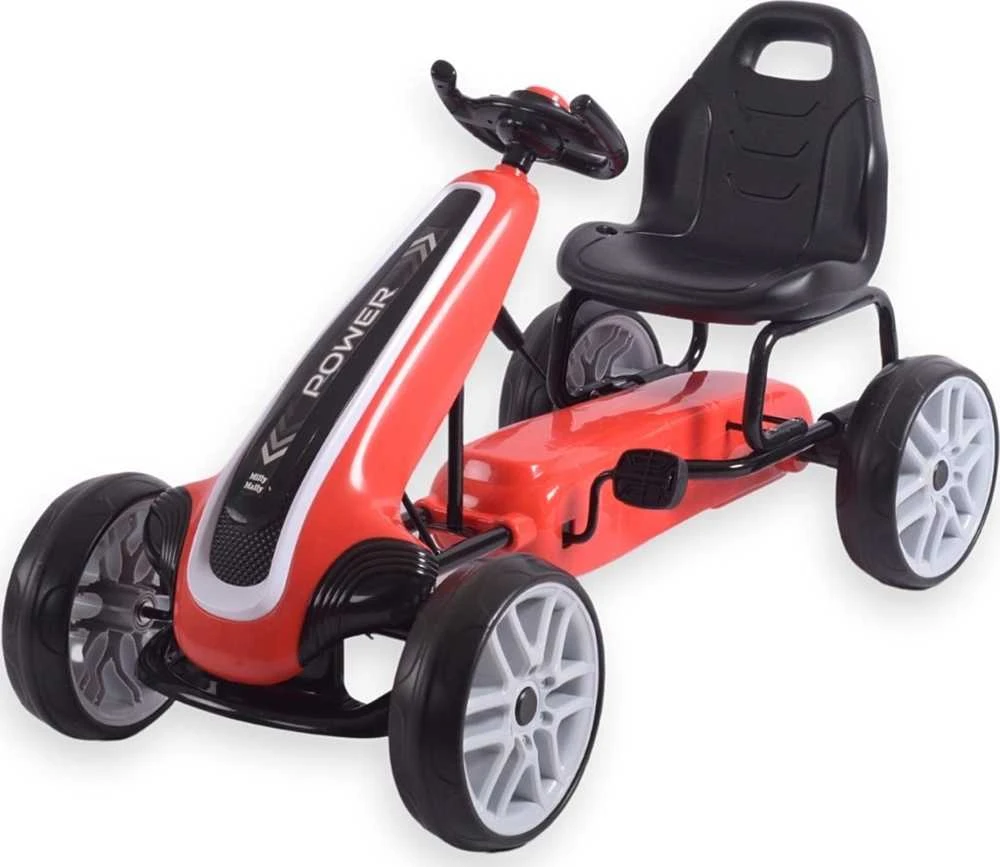 Milly Mally Gokartas ant ratų Power Raudona