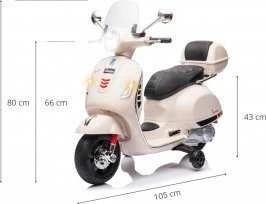 Elektrinis paspirtukas Milly Mally Vespa GTS Super Baltas