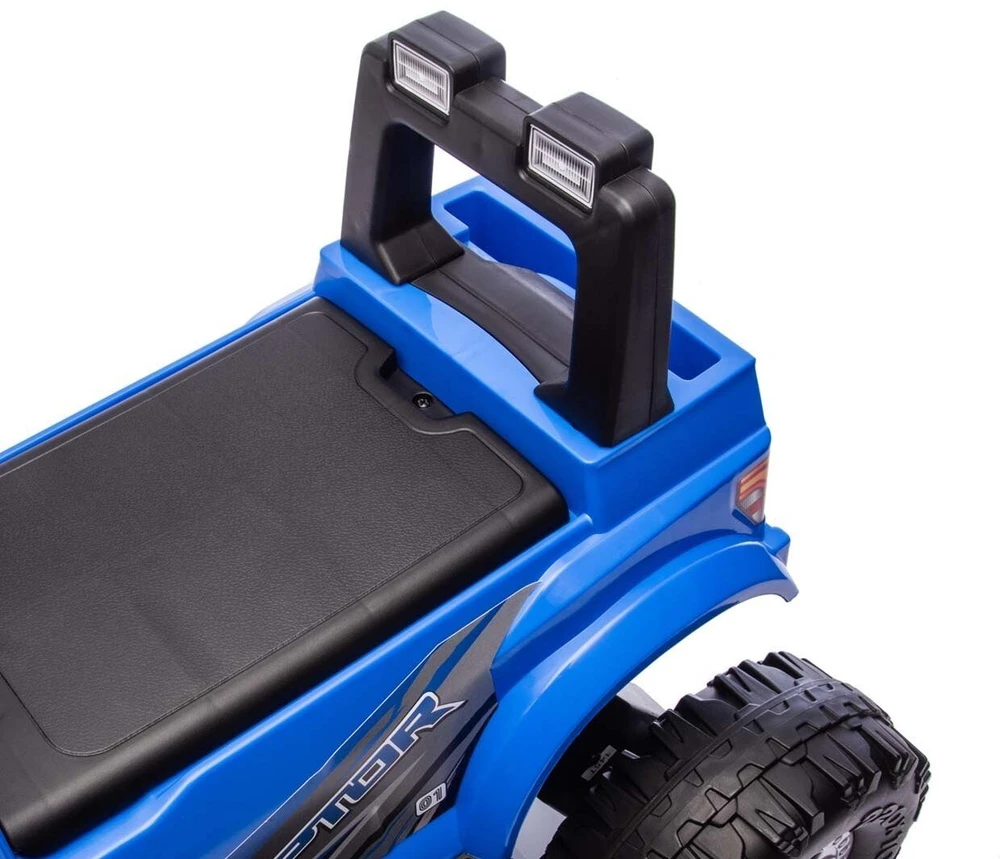 Ford F-150 Raptor Milly Mally elektrinis važiuojamas automobilis mėlynos spalvos