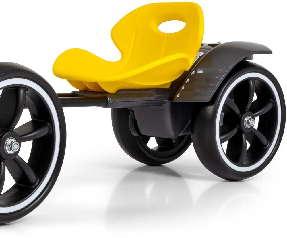 Elektrinis kartingas GOKART BOLT Milly Mally geltonas