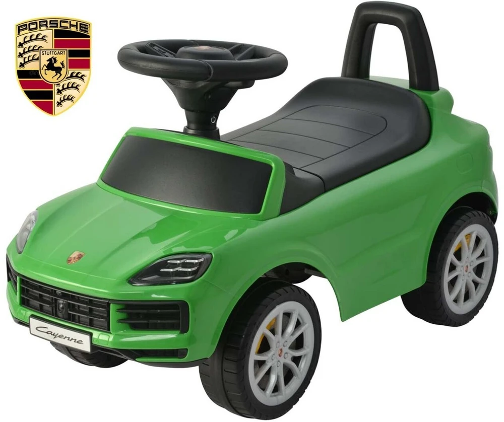 Milly Mally Porsche Cayenne S žalias važiuojantis automobilis