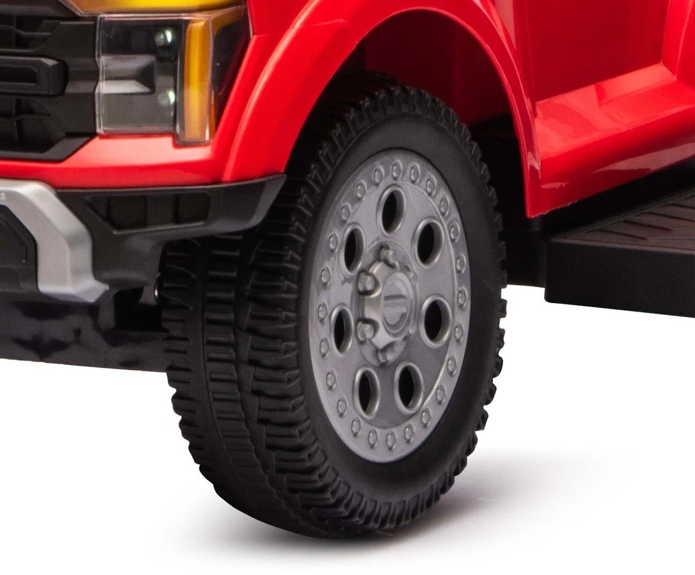 Milly Mally Važiuoklė su rączką Ford F-150 3w1 Raudona