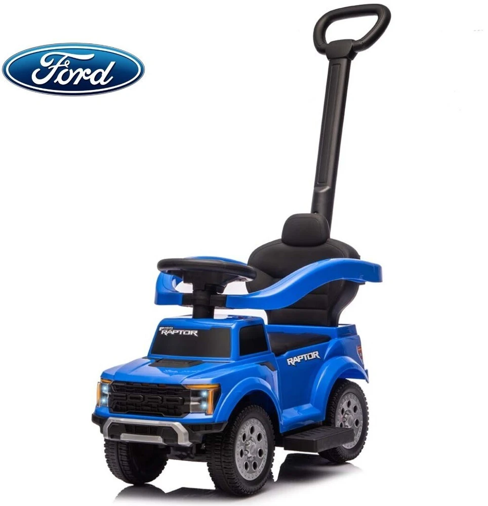 Milly Mally Važiuoklė su rączką Ford F-150 3w1 Mėlyna