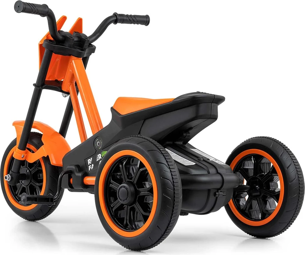 Vaikiškas kartingas Milly Mally Rider oranžinis