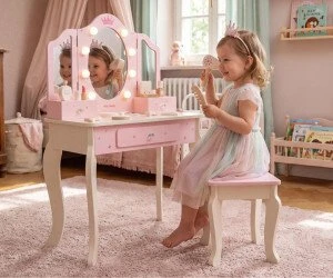 Dėlionė Milly Mally Toaletka Queen Rožinė (77100)