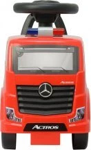 MILLY MALLY Važiuoklė Mercedes-Benz Actros ugniagesių automobilis raudonas