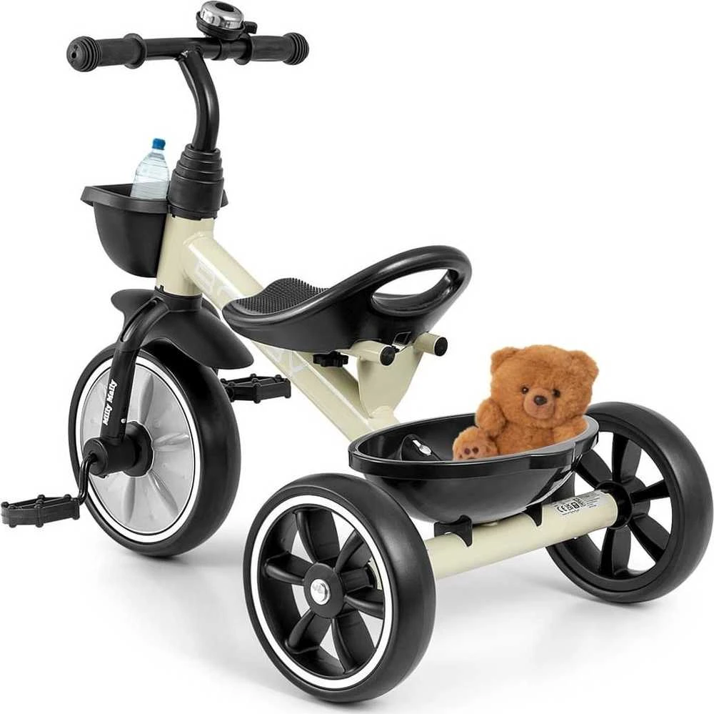 Milly Mally Triratukas Bobby smėlio spalvos 6183 – linksmiems pasivažinėjimams lauke.