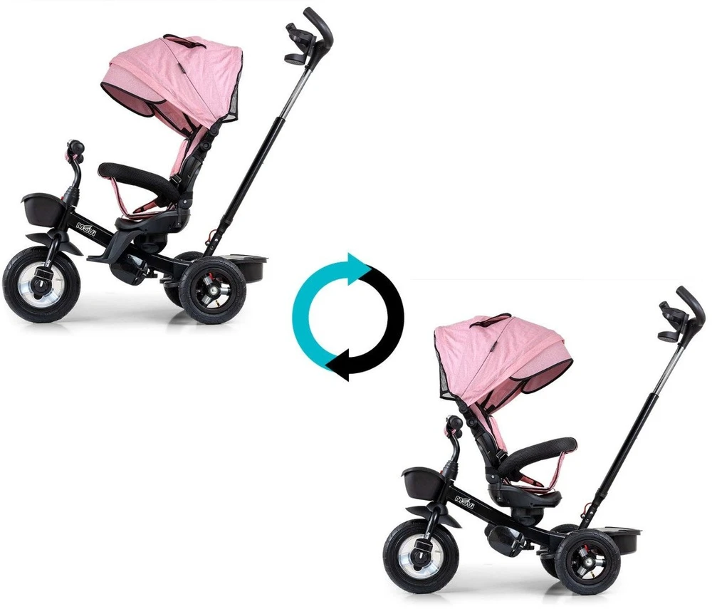 MILLY MALLY 6181 Triratis Movi juoda-rožinė 5in1