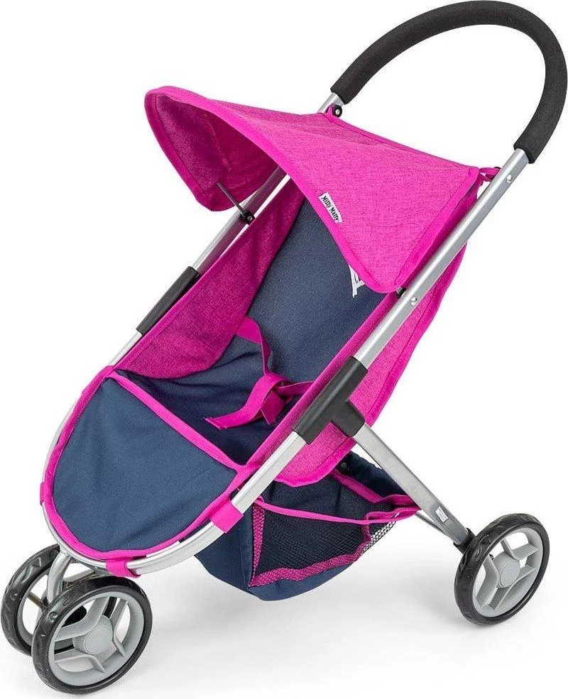 MILLY MALLY 4753 Susie Prestige Navy lėlių vežimėlis