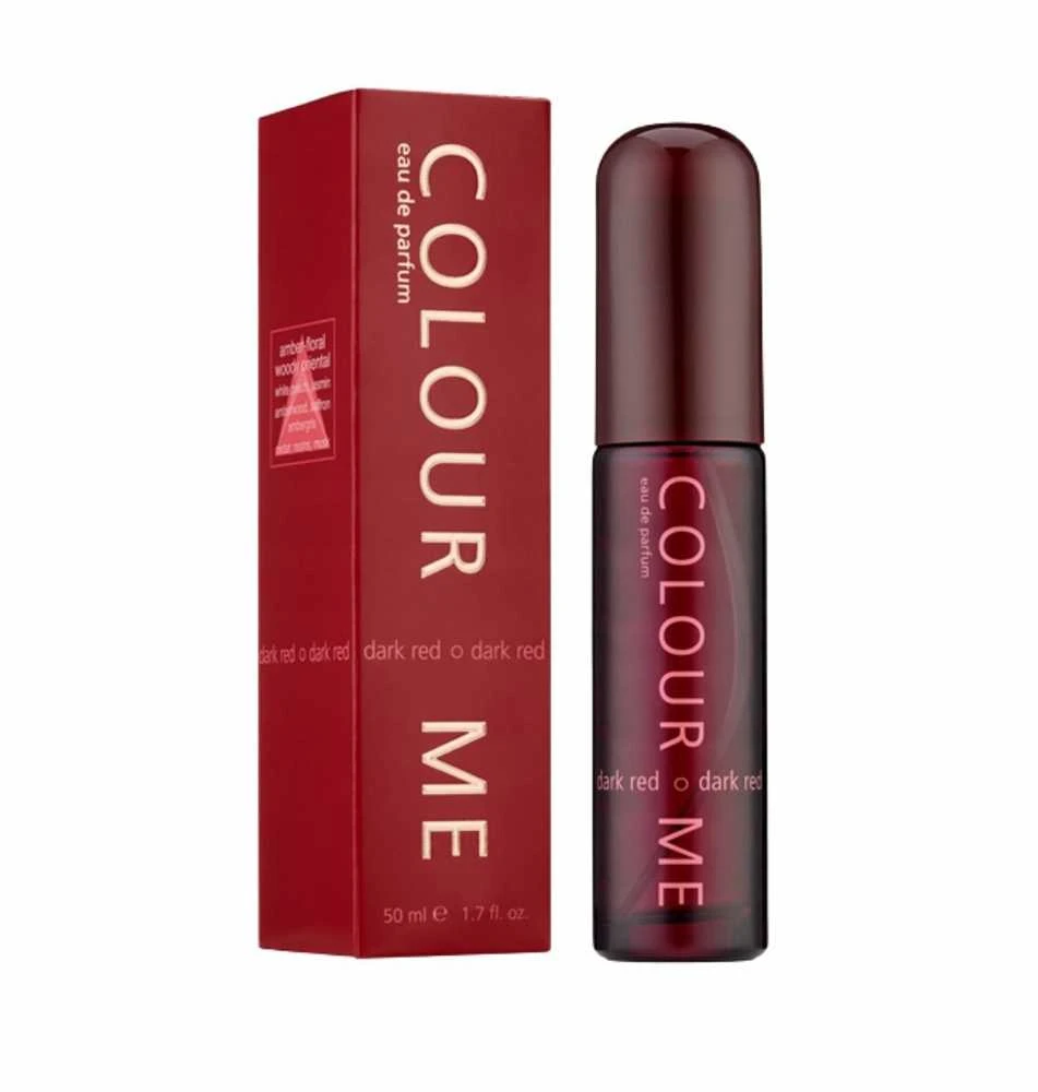 Milton Lloyd Colour Me Dark Raudona EDP parfumuotas vanduo unisex, 50 ml