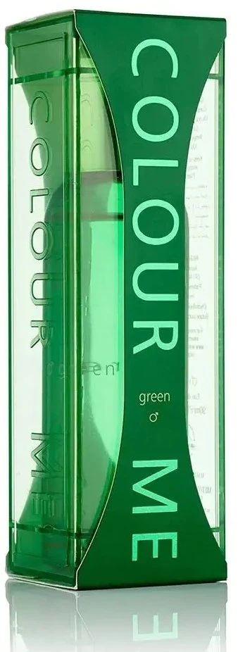 Milton Lloyd Colour Me Žalias EDP parfumuotas vanduo vyrams, 50 ml