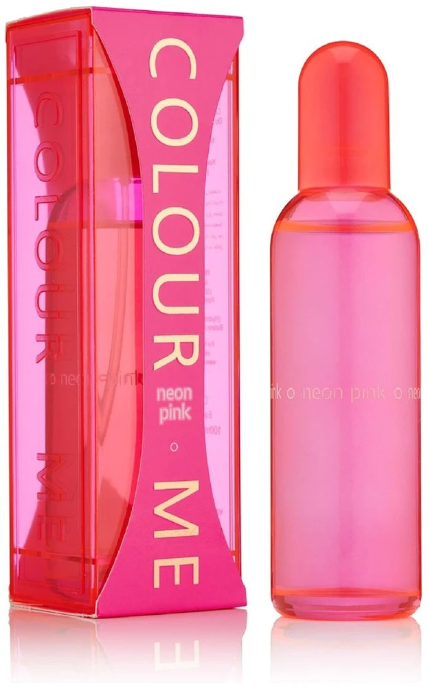 Milton Lloyd Colour Me Neon Rožinė EDP parfumuotas vanduo moterims, 100 ml