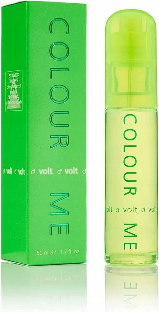 Milton Lloyd Colour Me Volt EDT tualetinis vanduo vyrams, 50 ml