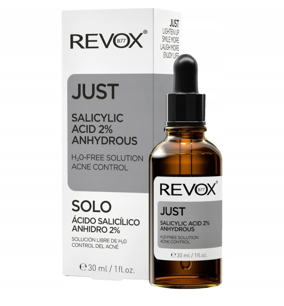 Revox B77 Just Acid Salicilic 2% Anti-Acnee Serum For Face, 30 ml