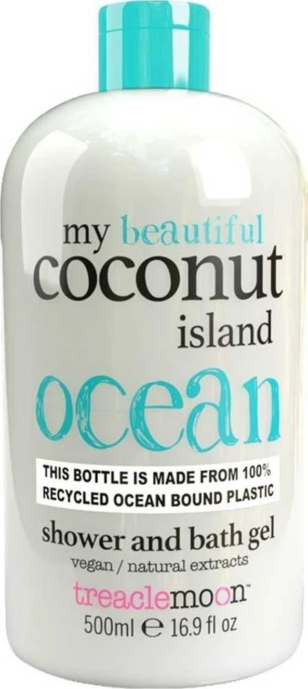 Milton Dušo želė Treaclemoon My Coconut Island Shower & Bath Gel TMC001, 500 ml