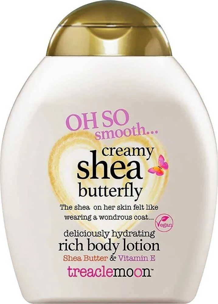 Milton Kūno losjonas Treaclemoon Shea Butterfly Losjonas kūnui, TM101004054, 250 ml