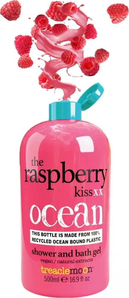 Milton Dušo želė Treaclemoon The Raspberry Kiss Shower & Bath Gel TMR001, 500 ml