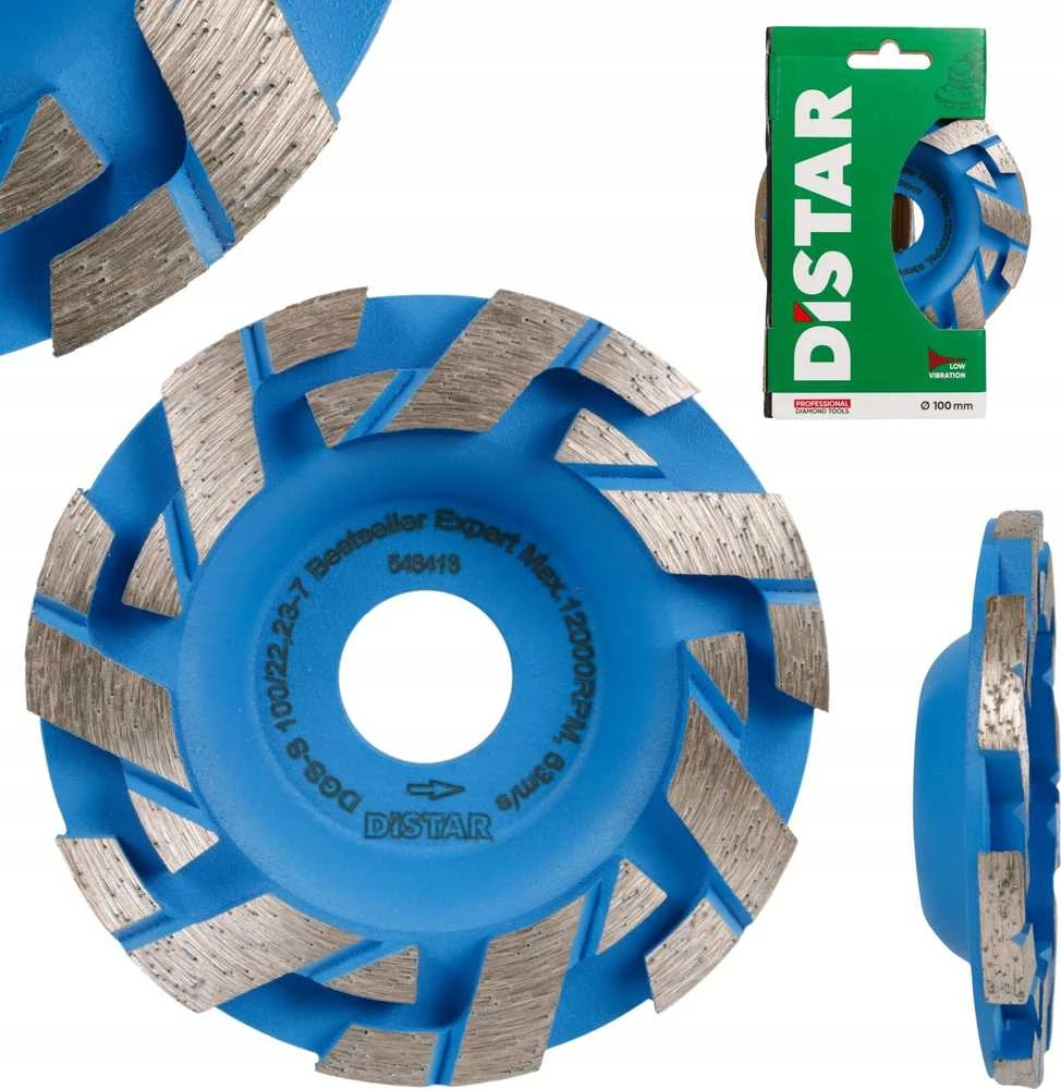 Deimantinis šlifavimo diskas DISTAR 11115546011; 100x22,23 mm
