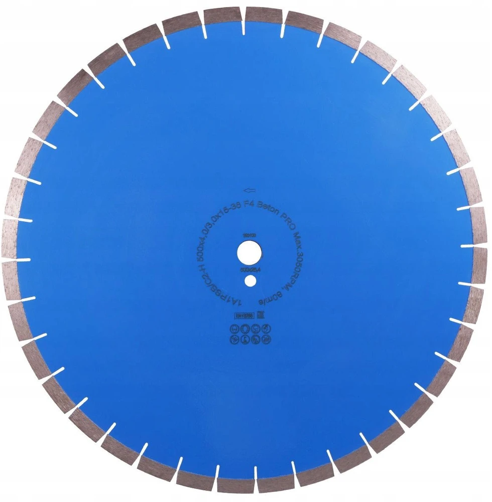 Deimantinis pjovimo diskas DISTAR 10170085111; 500x25,4x4,0 mm