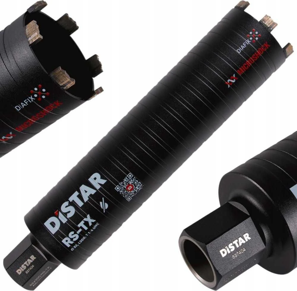 Distar 82MM x 300 mm Sauso gręžimo karūna ADTNS RS-TX