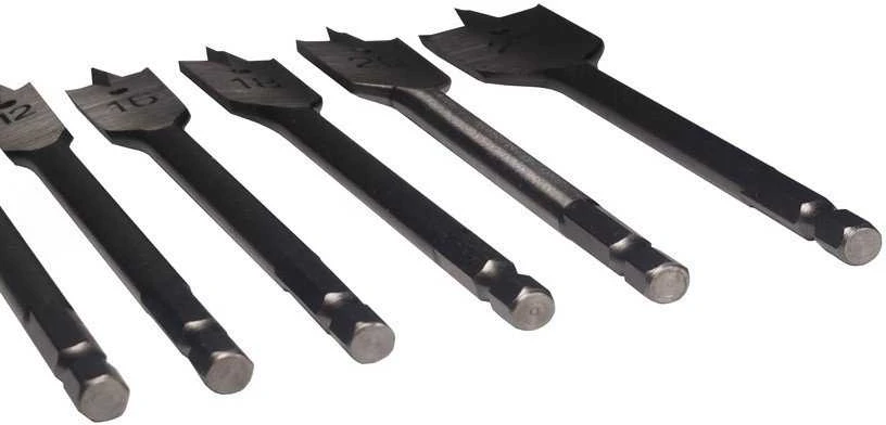 Grąžtas Plunksninių grąžtų komplektas HAUSHALT, 10-25mm 6vnt