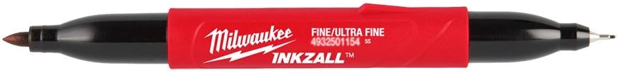 Milwaukee Accessories MILWAUKEE MARKERIS INKZALL™ 2-IN-1 TIKSLUS ANTGALIS, PLONAS ANTGALIS