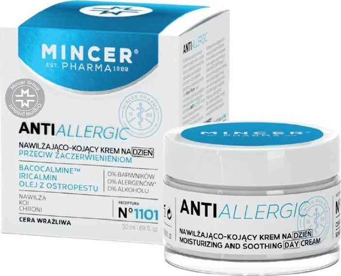 Mincer Pharma AntiAllergic jautriai odai, 50 ml