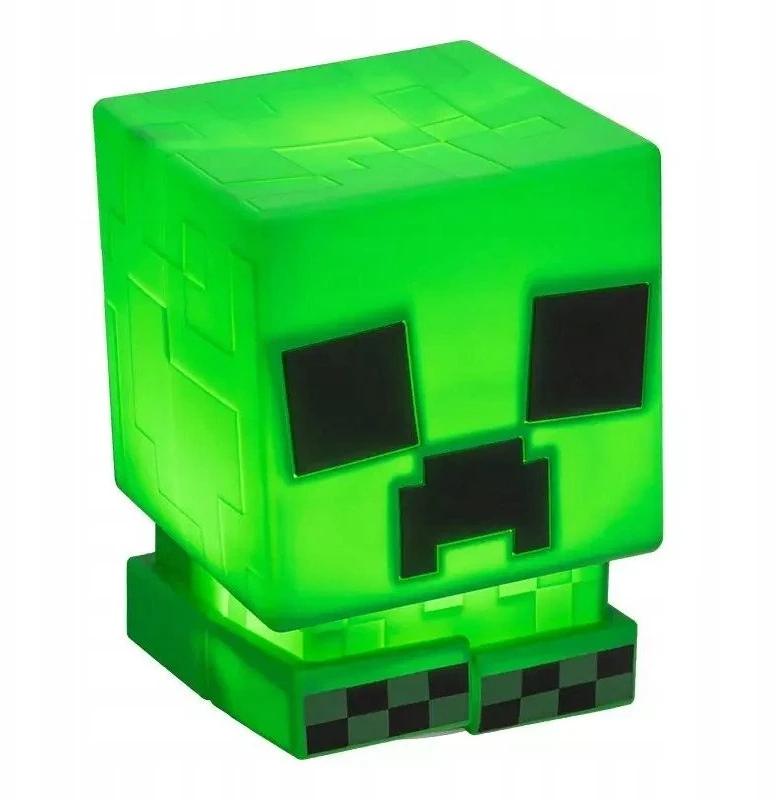 Paladone Minecraft Creeper SquishyGlo Silicone Įkraunama Lempa