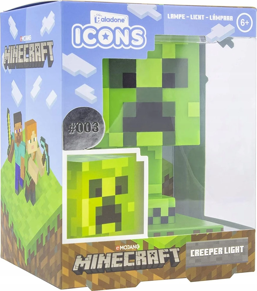 Paladone Minecraft Creeper Icon lempa
