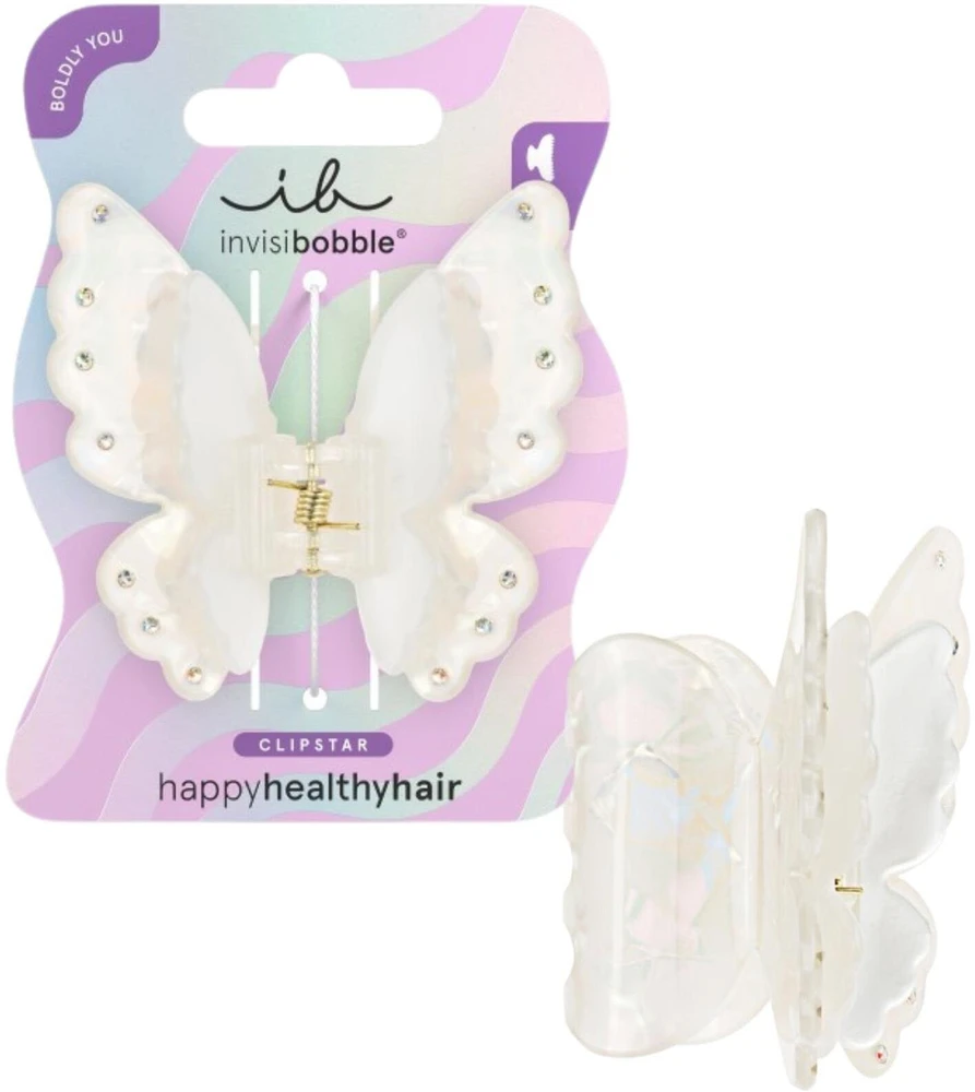 Mini Miss „Invisibobble Clipstar Boldly You Fairy Fierce“ plaukų segtukas, M, 1 vnt.