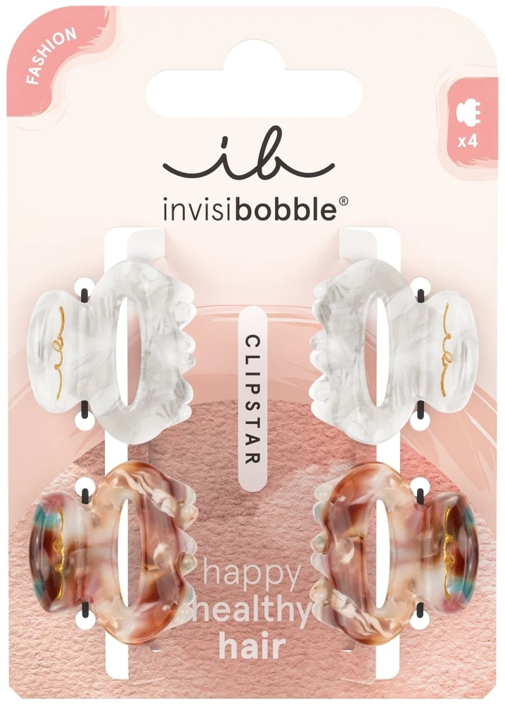 Invisibobble Hair clip Clipstar Petit Bijoux S 4 pcs