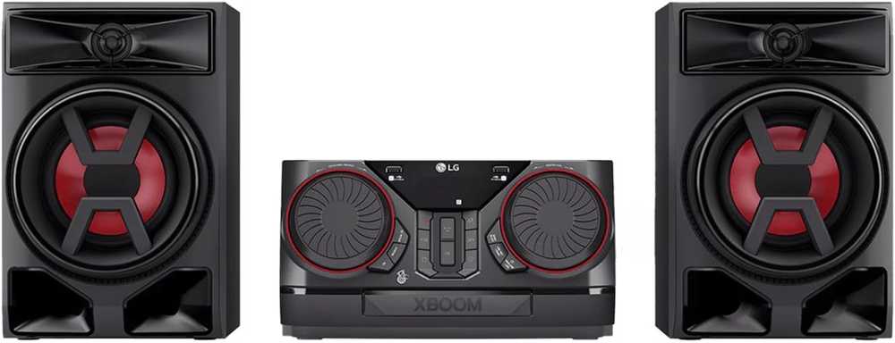 Muzikinis centras LG CK43N.DEUSLLK home garso sistema Home audio mini system 300 W Juodas